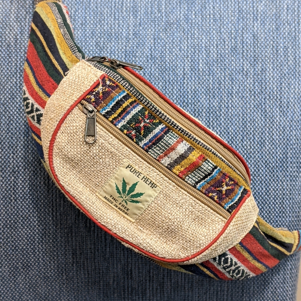 Pure Hemp Belt Bag